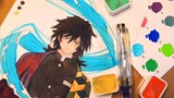 [Color Ink Drawing] Giyuu Is not Disliked!