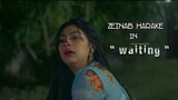 Zeinab Harake & Jomar Lovena in " Waiting " Short Film