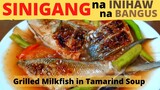 SINIGANG na INIHAW na BANGUS | Grilled Milkfish in Tamarind Soup