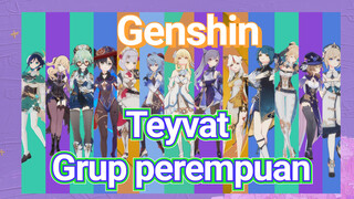 Teyvat Grup perempuan