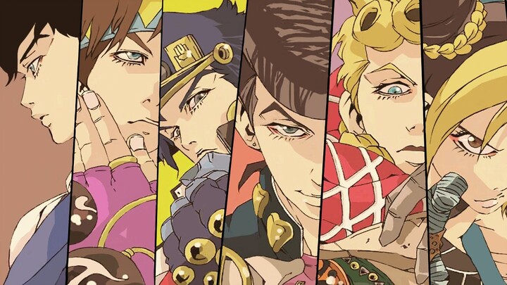 【JOJO】The front is burning high! ! Take you to feel the charm of jojo! ! ! !