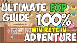 ULTIMATE EXP GUIDE 100% WINRATE IN ADVENTURE | AXIE INFINITY