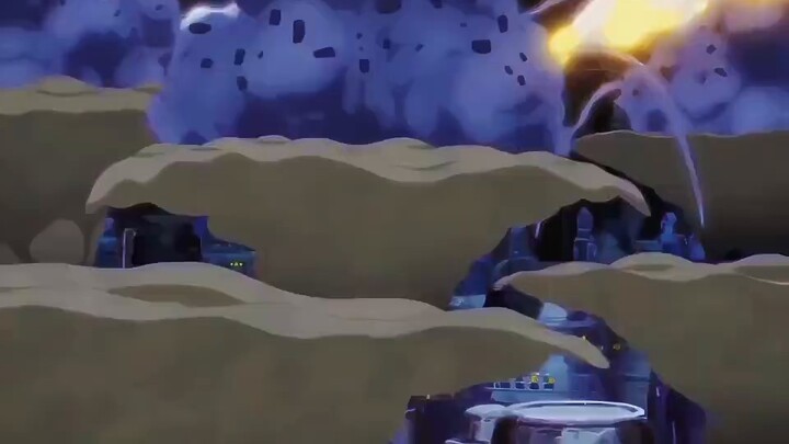 Meteorites landed in the ninja world, and the major countries used different methods to fight agains