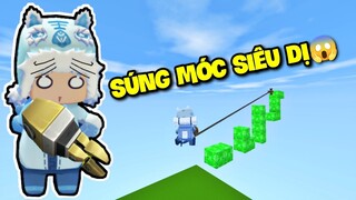 MEOWPEO BỊ LÚ KHI THỬ THÁCH PHÁ ĐẢO MAP SÚNG MÓC FAN TẶNG SIÊU DỊ TRONG MINI WORLD MINI GAME