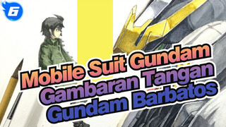 [Mobile Suit Gundam] Gambaran Tangan Gundam Barbatos_6