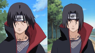 Perbandingan gambar sebelum dan sesudah naruto.