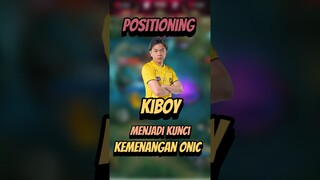 Positioning kiboy faktor utama kemenangan onic lawan deusvult ( game 1 ) #mobilelegends #m5 #onic