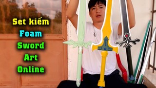 5 Cây Kiếm Foam Sword Art Online - Tám nhảm về đấng Hắck