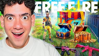 SOLO PUEDO JUGAR CON LAS ARMAS de LOS REGALOS en FREE FIRE !! | TheDonato