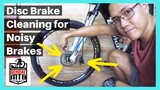 How to Clean Noisy Disc Brakes on a Bicycle?