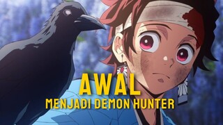 Awal pertarungan Tanjirou sebelum menjadi Demon Hunter‼️