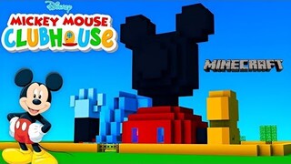 MINECRAFT : HOW TO MAKE MICKEY MOUSE HOUSE | Minecraft 1.20 #minecraft #viral #trendingvideo