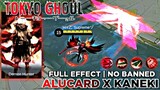 Alucard Skin Kaneki Ken With Frame + Logo + Full Effect Script Skin / Mobile Legends
