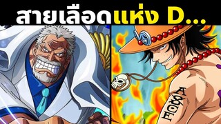 ตัวละครที่สืบทอดเจตนารมณ์แห่ง D ในวันพีซ | OnePiece ตระกูล D