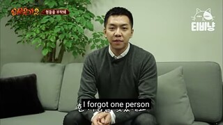 Lee Seung Gi _ New Journey to the West - say to Na PD 😅😅😅