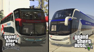 BUS GTA 5 VS BUS GTA SAN ANDREAS | MANA YG TERBAIK?