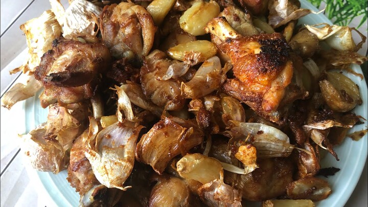 Resep Ayam goreng bawang putih khas Batam