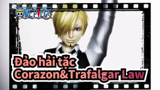 Đảo hải tặc|[MMD]Nghi ngại mặt tối của Corazon&Trafalgar Law