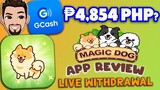 MAGIC DOG APP REVIEW | P4,854 PHP KUMITA SA GCASH? |  LIVE WITHDRAWAL