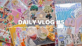 🐽DAILY VLOG #5 || MANGA HAUL X SHOPPING || SAKURA 7 || NGÔN NGỮ YÊU THƯƠNG 3 || HANAKO 19✨Tầu Tẩu 🐽