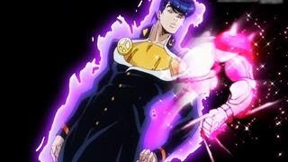 Josuke yang memukul keponakannya dengan kasar