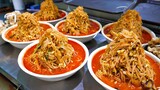 하루 매출 1000만원? 쉐프 가수가 운영하는! 역대급 무한리필 짜장면, 산더미 콩나물 짬뽕 / Seafood spicy noodle / Korean street food