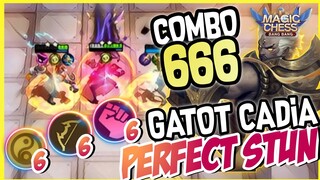 COMBO 666 GATOT CADIA + COMBO 6 CADIA 6WRESTLER 6 ARCHER ! COMBO UNLIMITED STUN ! MAGIC CHESS