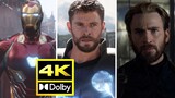 [4K Dolby Vision] Top 10 Super Heroes of the Avengers