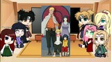Past Naruto Girls + Kushina + Lady Tsunade react to Tiktok and ships! || NARUTO UZUMAKI