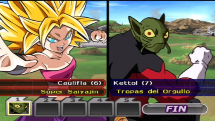 Lawan salah satu member Jiren! Kettol U11 VS Caulifla U6