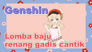 Lomba baju renang gadis cantik