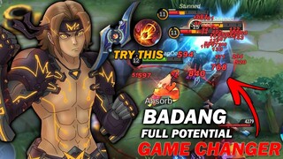 Badang 2022 New Game Changer Sets & Talents | MLBB NEW TALENT TUTORIAL