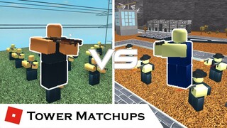 Battle of the Underrated | Tower Matchups | Tower Battles [ROBLOX]