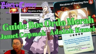 🍀Guide Bos Ordo Merah🍀 SP Julius + Nebra MVP‼️ [Black Clover Mobile]