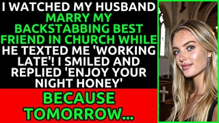 I Watched My Husband Marry My Backstabbing Best Friend in Church While He Texted Me 'Working Late'