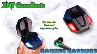 Znt gamebeats Gaming ULtra low latency Acc decorder dual host 400Mah RGB full lamp