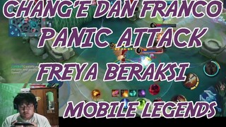 CHANG'E DAN FRANCO PANIC FREYA BERAKSI MOBILE LEGENDS #BstationTalentHunt2