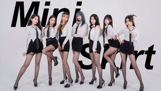 这才是极致魅惑！短裙❤AOA-Miniskirt❤感受一下满屏全是腿