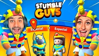 CONSEGUIMOS las SKINS de EGIPTO de STUMBLE GUYS!!