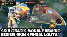 DAPET SKIN GRATIS MODAL FARMING AJA?! SKIN SPESIAL LOLITA "ASTRO MALLET" | MOBILE LEGENDS BANG BANG