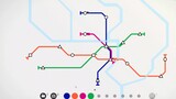 [MiNiMETRO] Display Of Complex Metro Lines