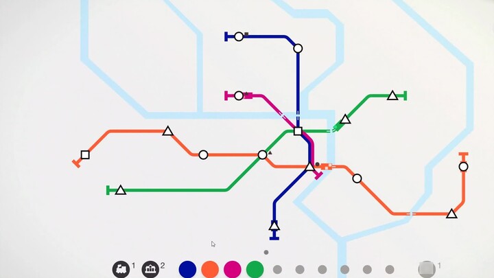 [MiNiMETRO] Display Of Complex Metro Lines