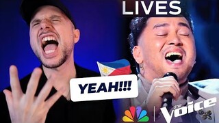 Sofronio Vasquez ROCKED THE STAGE on the Voice Lives!