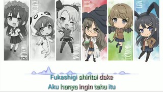 Fukashigi no carte (lirik indo + romaji)