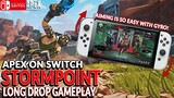 STORMPOINT LONG DROP! DON'T EVER DO A LONG DROP IN SP LOBBY! APEX LEGENDS NINTENDO SWITCH GAMEPLAY
