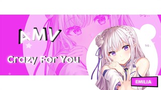 [AMV] Emilia kawaii 😆❤️  | Emilia Edit - Crazy For You // alight motion