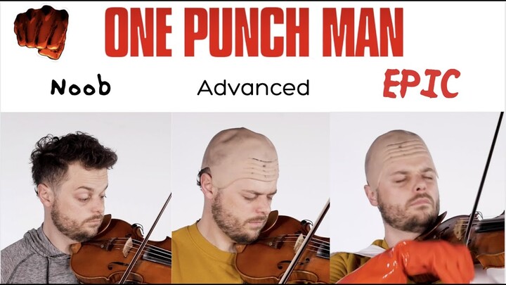 5 Levels of One Punch Man Music: Noob to EPIC