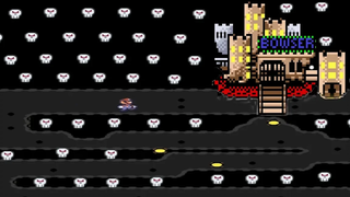 ใหม่ Super Mario World การผจญภัยสุดอัศจรรย์ของ Mario 100% World 8 Bowsers Dark Hole ตอนที่ 1