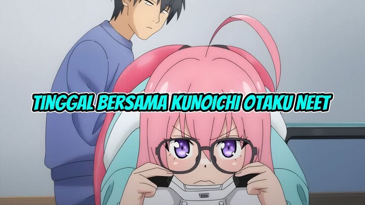 Anime romcom baru lagi yang bakal rilis di tahun 2025 NEET kunoichi to nazeka dousei hajimemashita