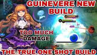 GUINEVERE NEW TOP GLOBAL BUILD | TOO MUCH DAMAGE | MOBILE LEGENDS